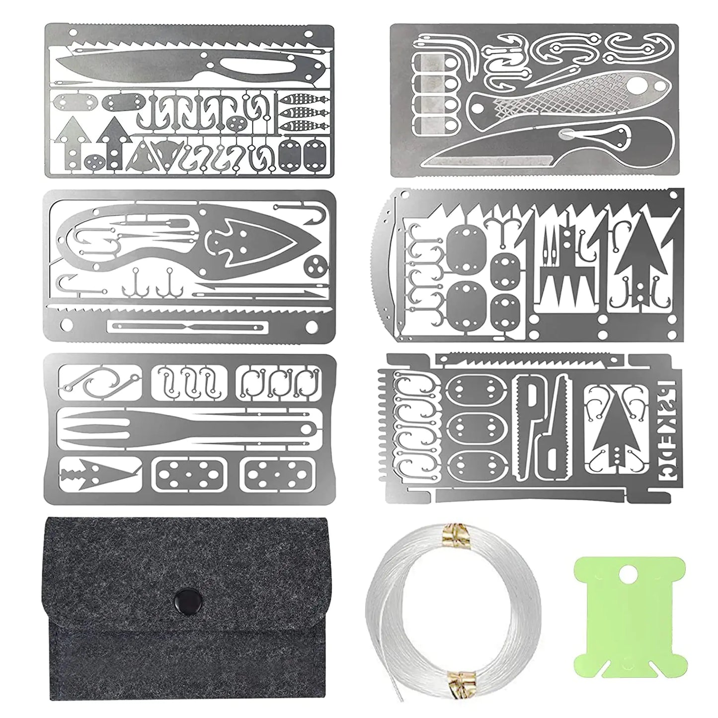 Validus 9-Piece Survival Card Kit