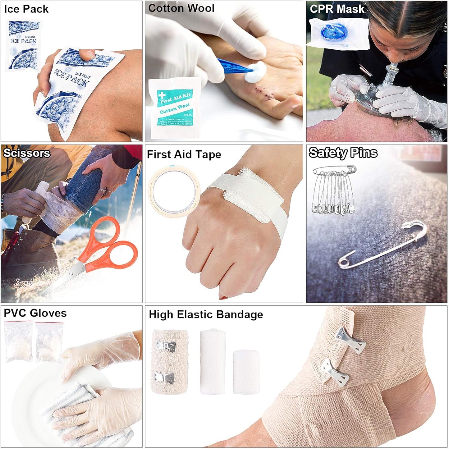 Validus 216-Piece Tactical Survival & First Aid Kit