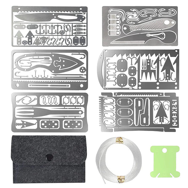 Validus 9-Piece Survival Card Kit