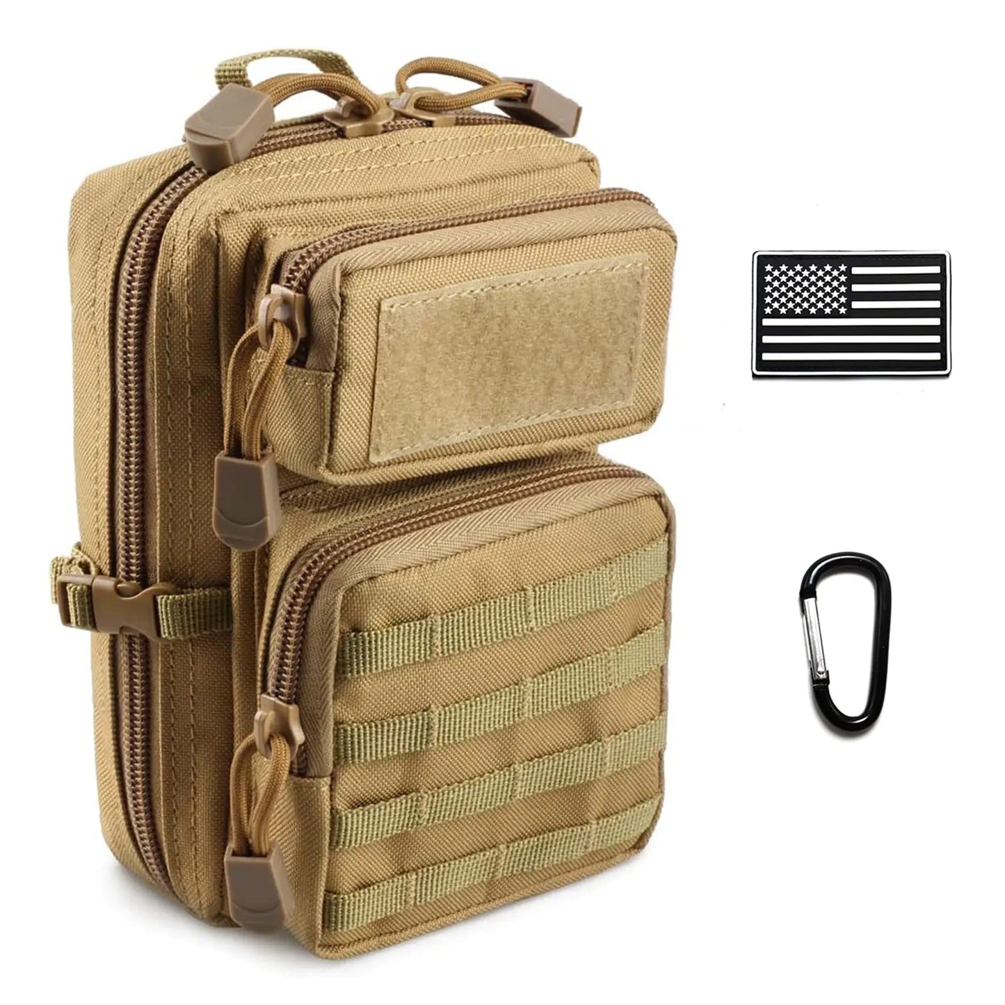 Validus Tactical Molle Utility Pouch (Khaki)
